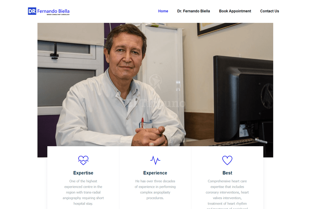 Cardiologist Landing Page